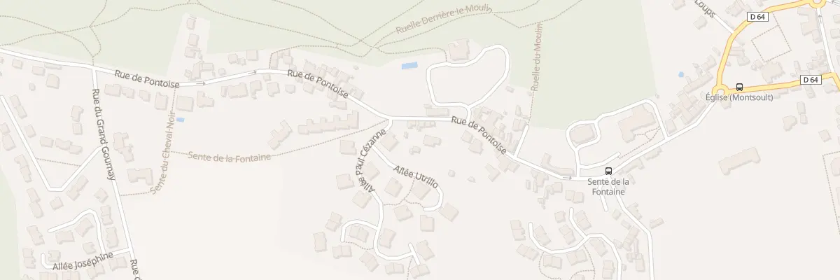 Plan du 37 Rue de Pontoise à Montsoult