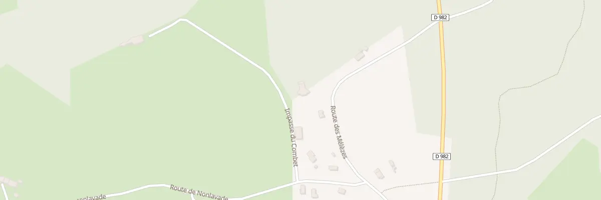 Plan du 2 Imp du Combet à Mestes