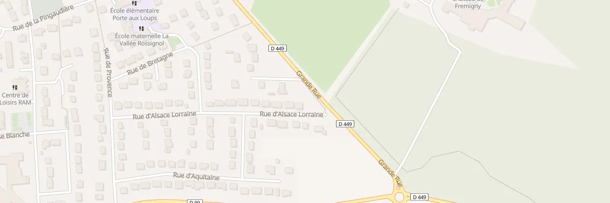 Plan du 31 Rue d’Alsace Lorraine à Bouray-sur-Juine