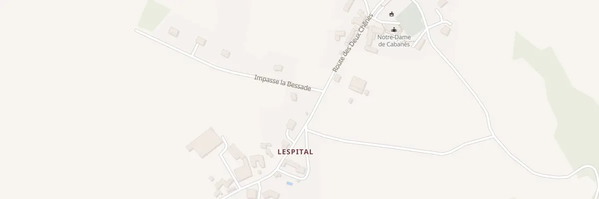 Plan du 5164 Lespital à Cabanès