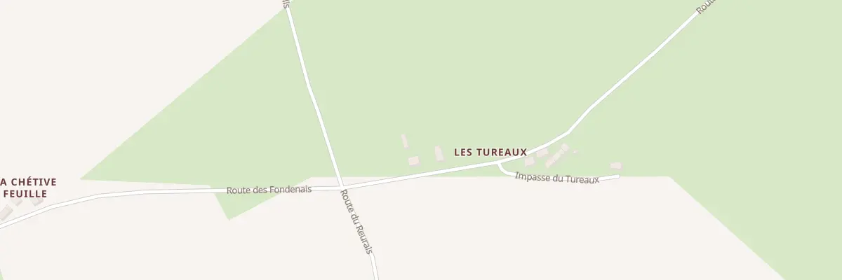 Plan du 1083 Rte des Fondenais à Saint-Pierre-les-Bois