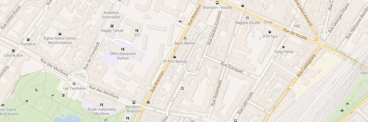 Plan du 3 Vla Santos-Dumont à Paris 15e Arrondissement