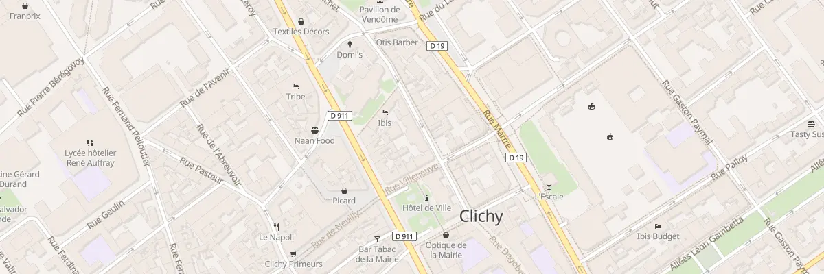 Plan du 17 Rue Dagobert à Clichy