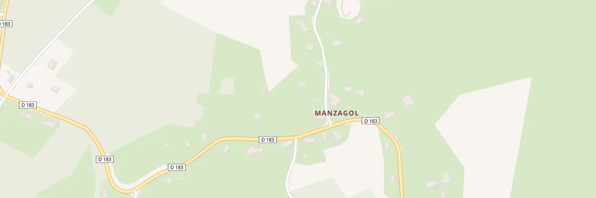 Plan du 16 Manzagol à Liginiac