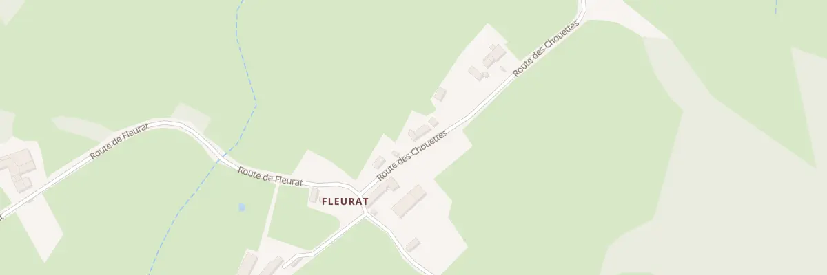Plan du 5 Fleurat à Saint-Loup