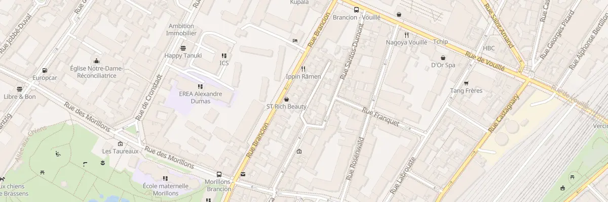 Plan du 5 Vla Santos-Dumont à Paris 15e Arrondissement
