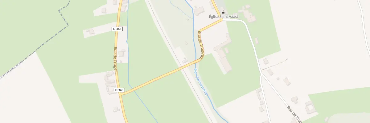 Plan du 9 Rue de Troisvaux à Hernicourt