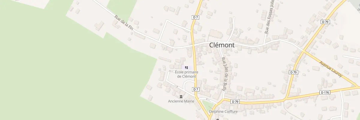 Plan du 12 Pl de la République à Clémont