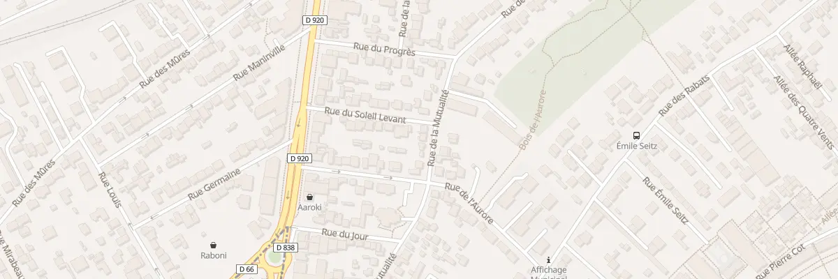Plan du 54 Rue de la Mutualité à Antony