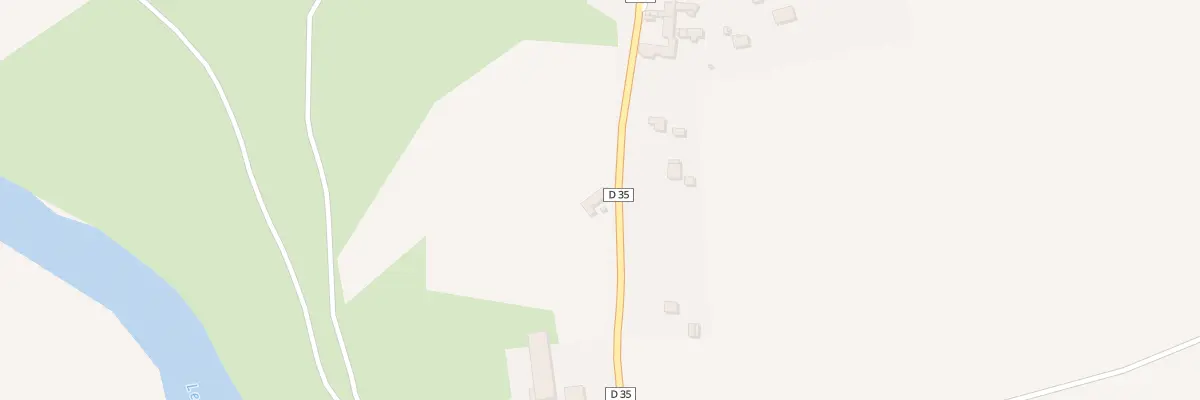Plan du 10 Rte de la Vallée du Cher à Corquoy