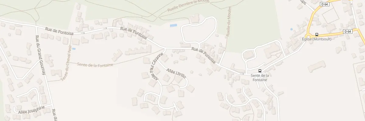 Plan du 35B Rue de Pontoise à Montsoult