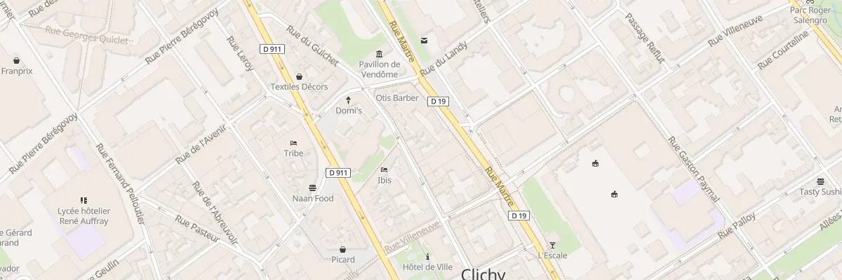 Plan du 26 Rue Dagobert à Clichy