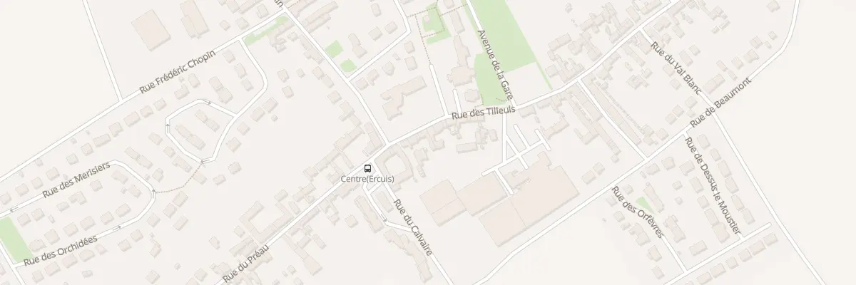 Plan du 40 Rue des Tilleuls à Ercuis