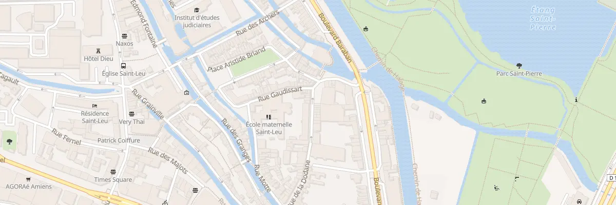 Plan du 37 Rue de la Dodane à Amiens