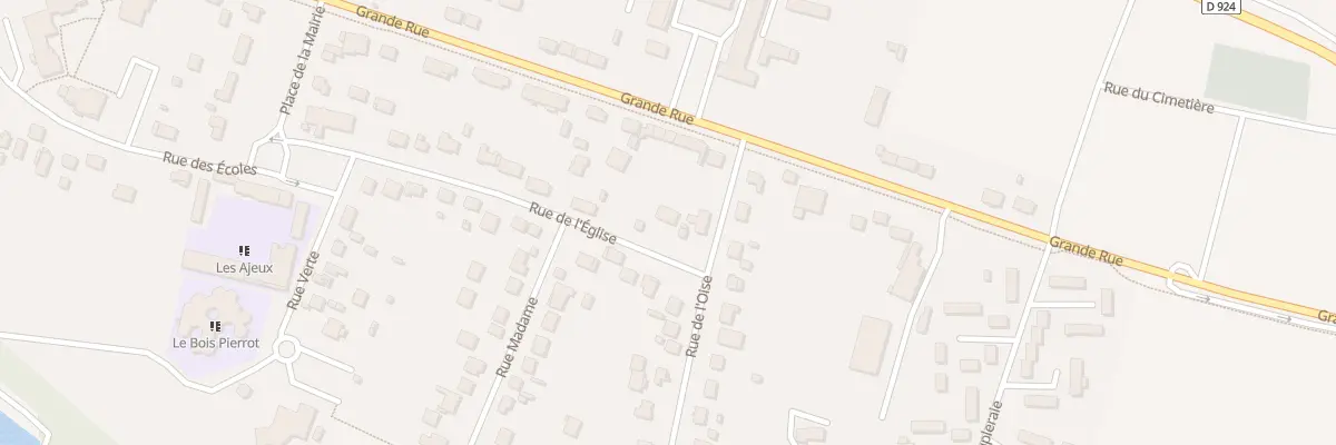 Plan du 19 Rue de l’Eglise à Bernes-sur-Oise