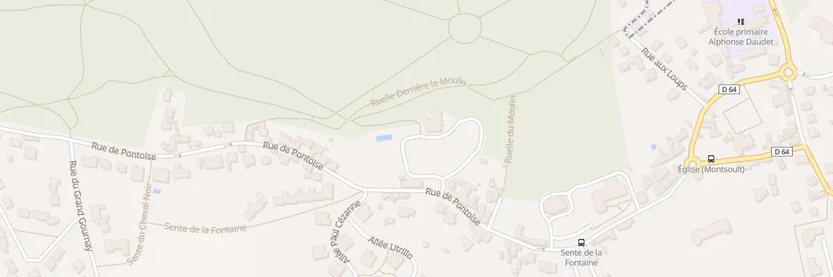 Plan du 30 Rue de Pontoise à Montsoult