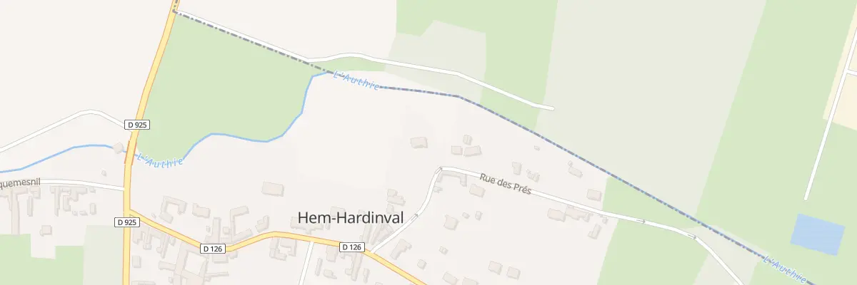 Plan du 79 Rue des Prés à Hem-Hardinval