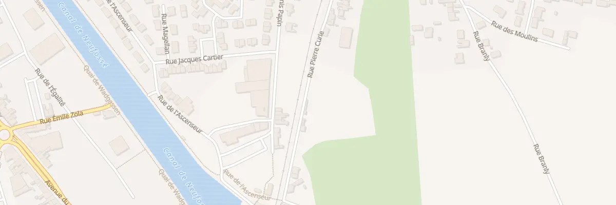 Plan du 33 Rue Pierre Curie à Arques