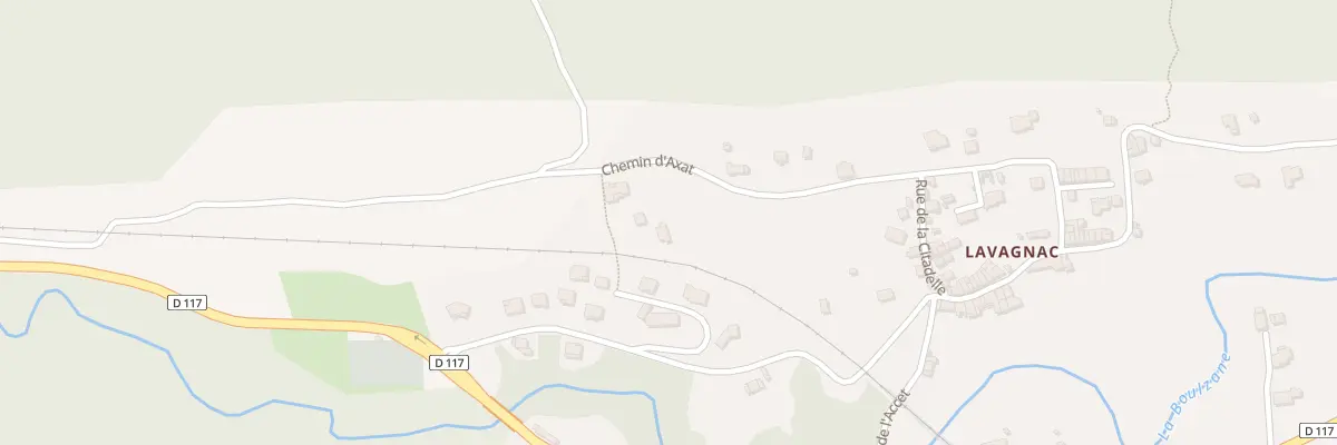 Plan du 255 Lavagnac à Puilaurens
