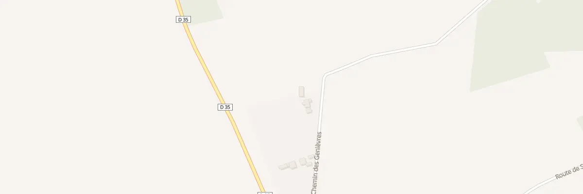Plan du 30 Che des Genièvres à Corquoy