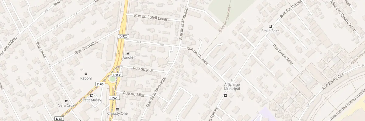 Plan du 77 Rue de la Mutualité à Antony