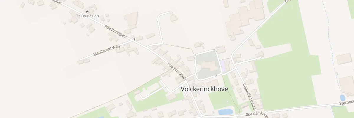 Plan du 22 Rue Principale à Volckerinckhove