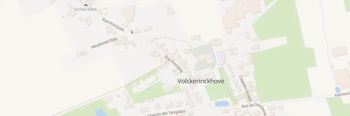 Plan du 20 Rue Principale à Volckerinckhove