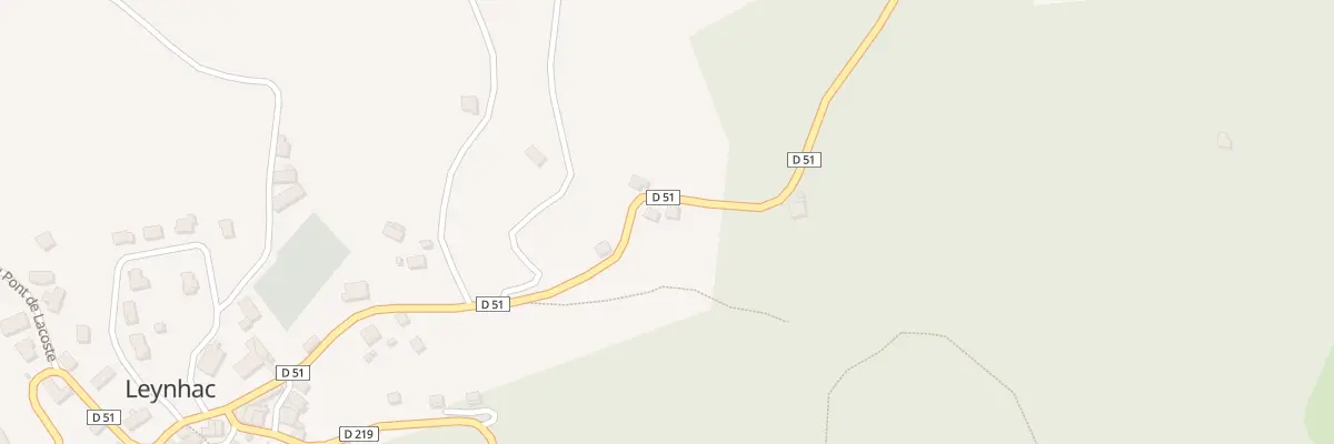 Plan du 5020 Puech de Leynhac à Leynhac