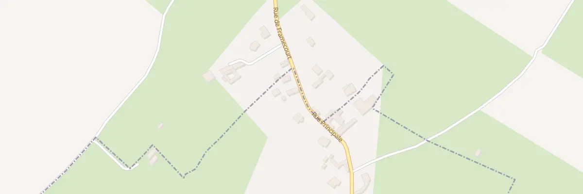 Plan du 45 Rue Principale à Framecourt