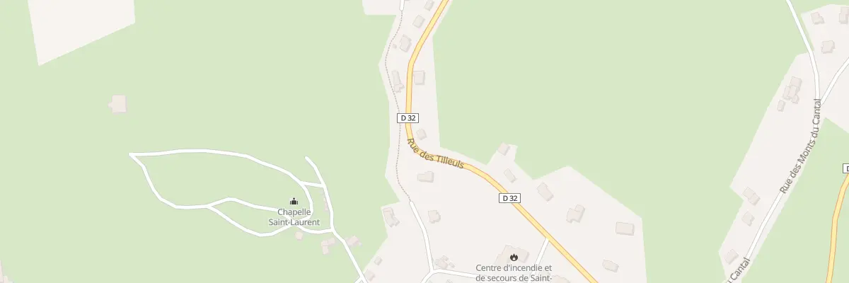 Plan du 5365 Les Tilleuls à Saint-Mamet-la-Salvetat