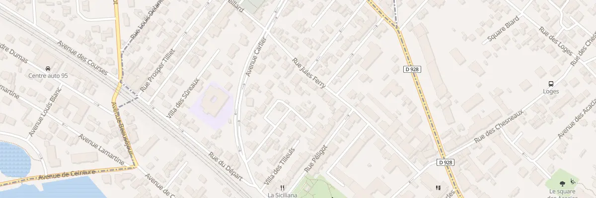 Plan du 12 Vla Messenie à Enghien-les-Bains