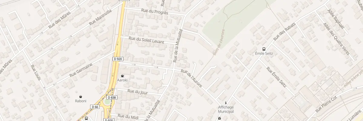 Plan du 69 Rue de la Mutualité à Antony