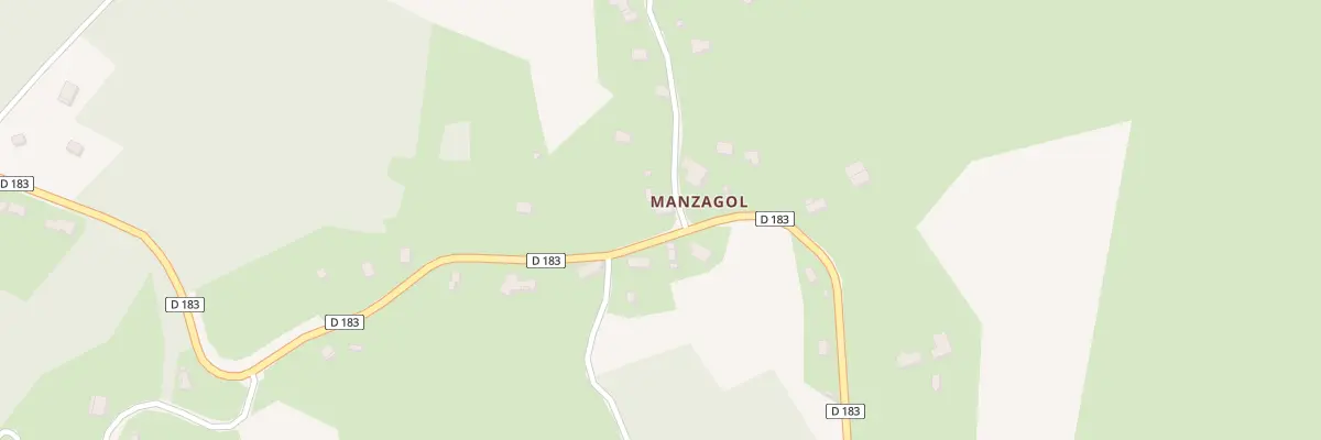 Plan du 18 Manzagol à Liginiac