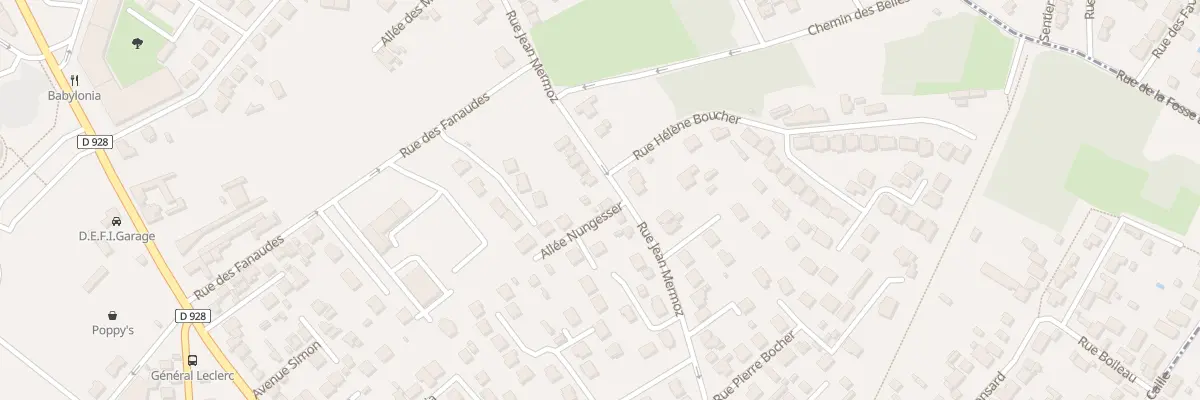Plan du 92 Rue Jean Mermoz à Soisy-sous-Montmorency