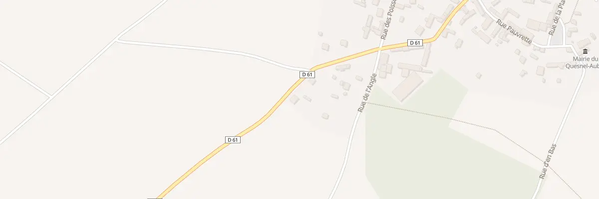 Plan du 2B Grande Rue au Quesnel-Aubry