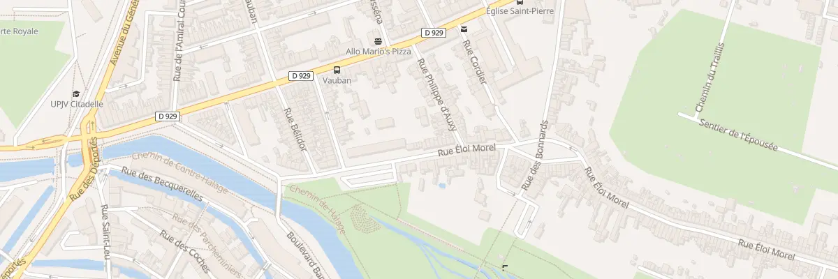 Plan du 51 Rue Eloi Morel à Amiens