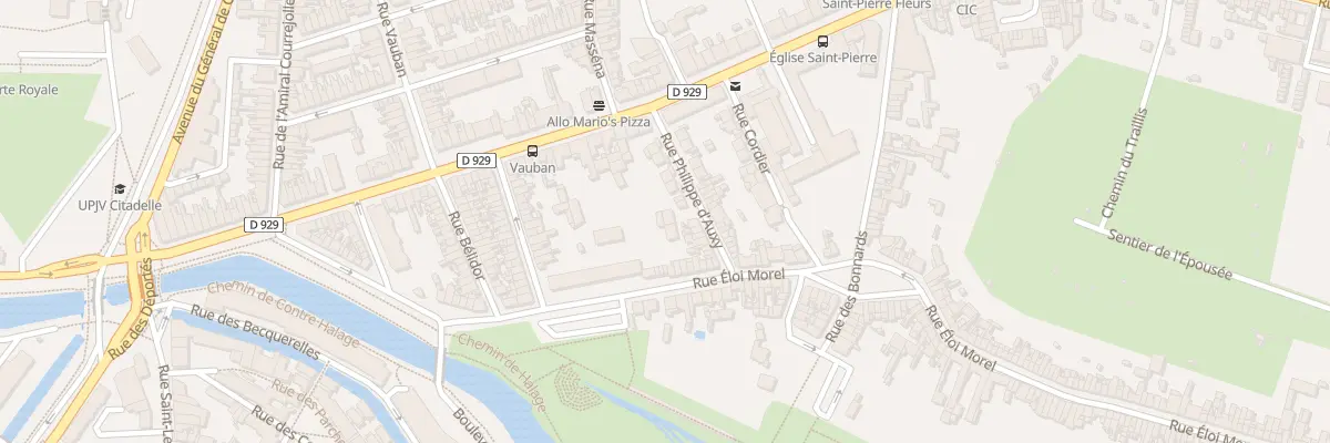 Plan du 30 Rue Philippe d’Auxy à Amiens