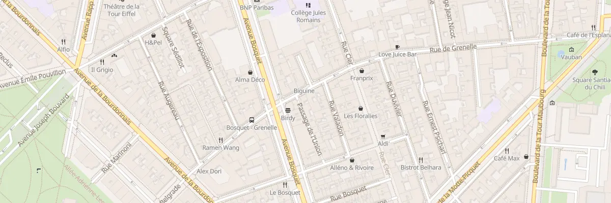 Plan du 173 Rue de Grenelle à Paris 7e Arrondissement