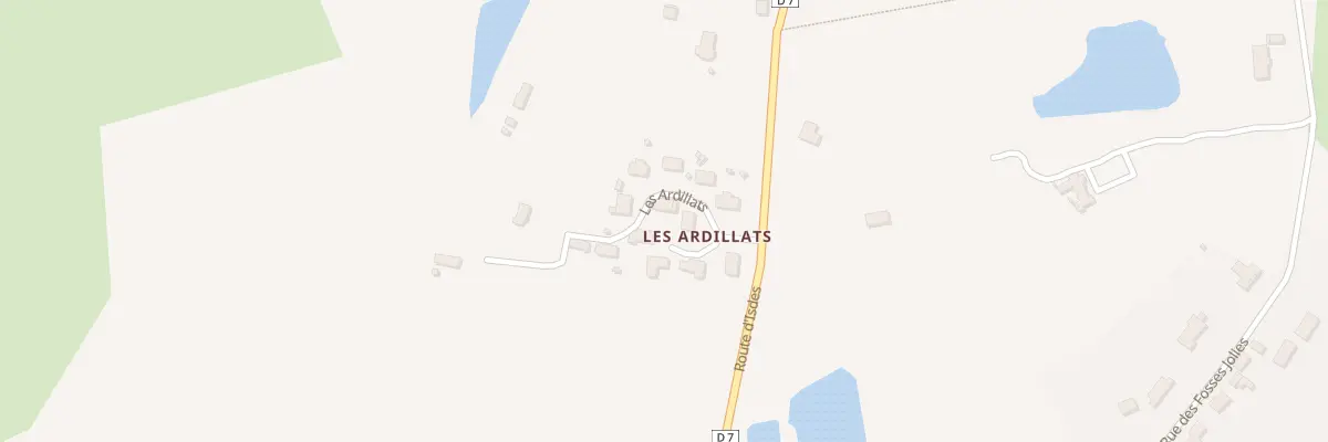 Plan du 6 Lot Les Ardillats à Clémont
