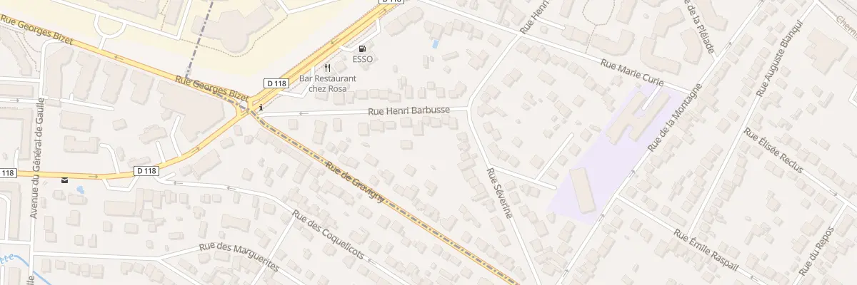 Plan du 20 Rue Henri Barbusse à Chilly-Mazarin