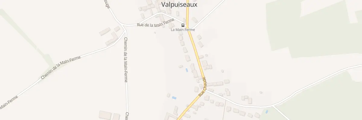 Plan du 2E Rue Chaude à Valpuiseaux
