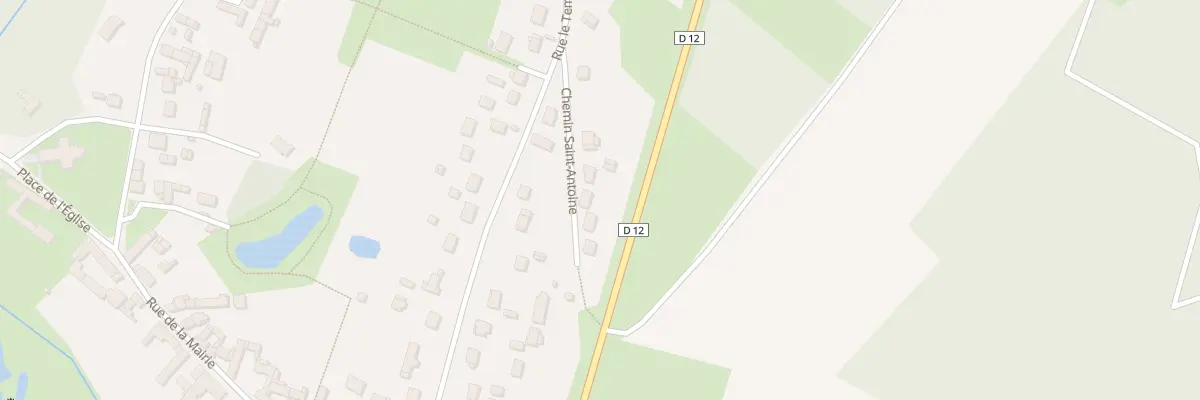 Plan du 103 Che Saint Antoine à Hondainville