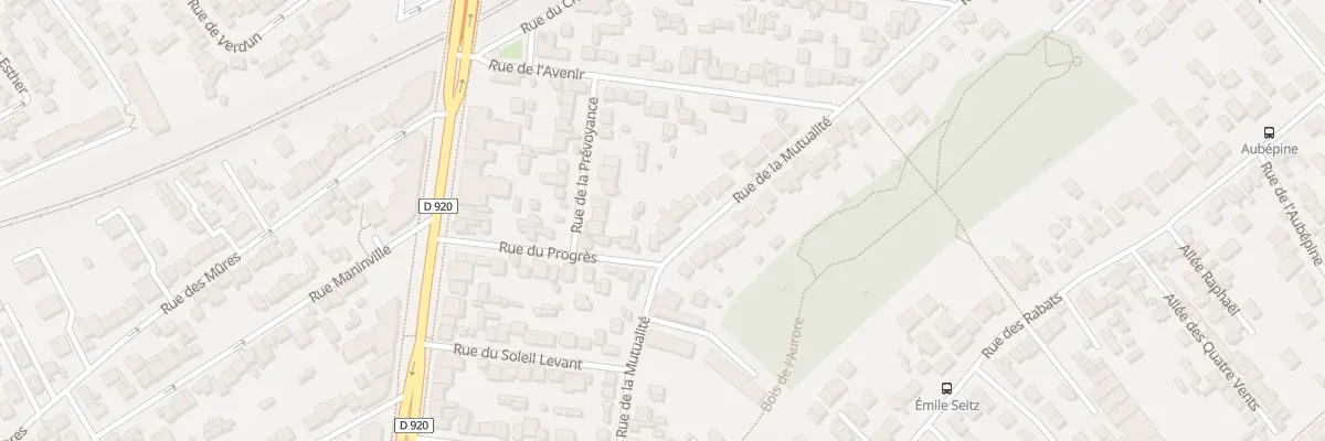 Plan du 36 Rue de la Mutualité à Antony