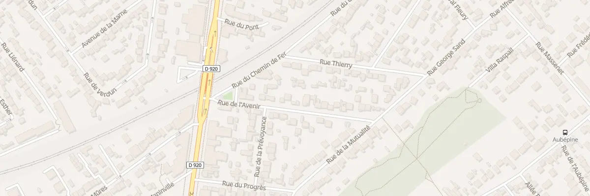 Plan du 19 Rue de l’Avenir à Antony