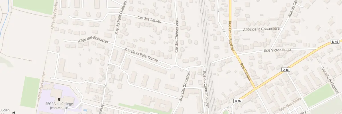 Plan du 1 Rue des Chênes Verts à Saint-Michel-sur-Orge