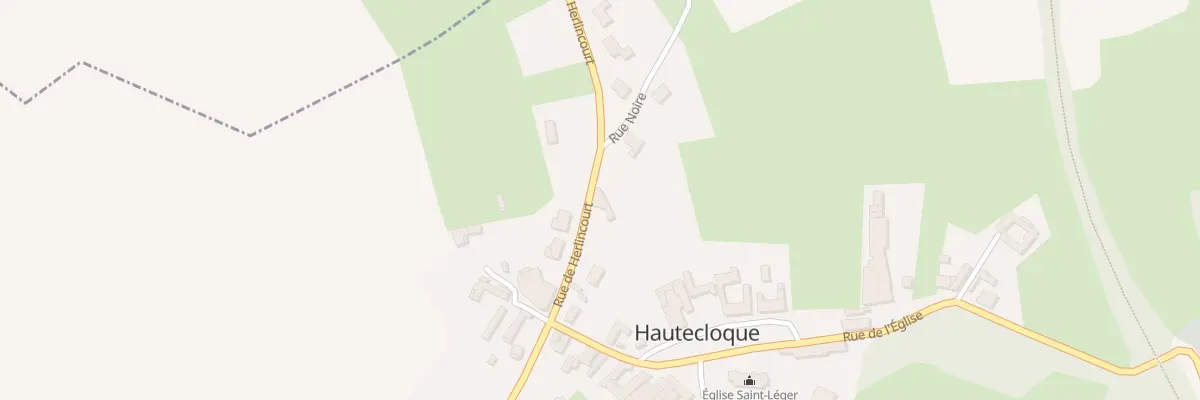 Plan du 86 Rue de Herlincourt à Hautecloque