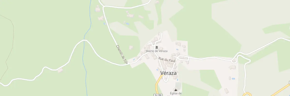 Plan du 4 Le Village à Véraza