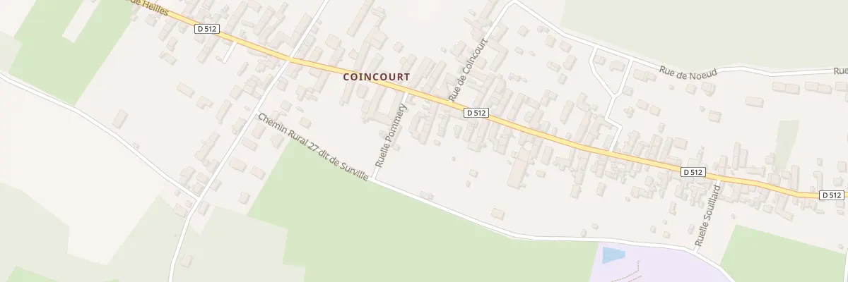 Plan du 97 Rue de Heilles à Mouy