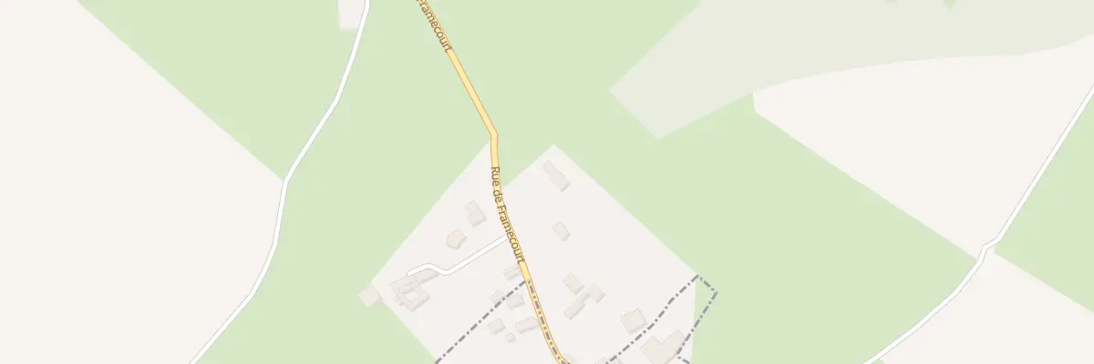 Plan du 541 Rue de Framecourt à Hautecloque