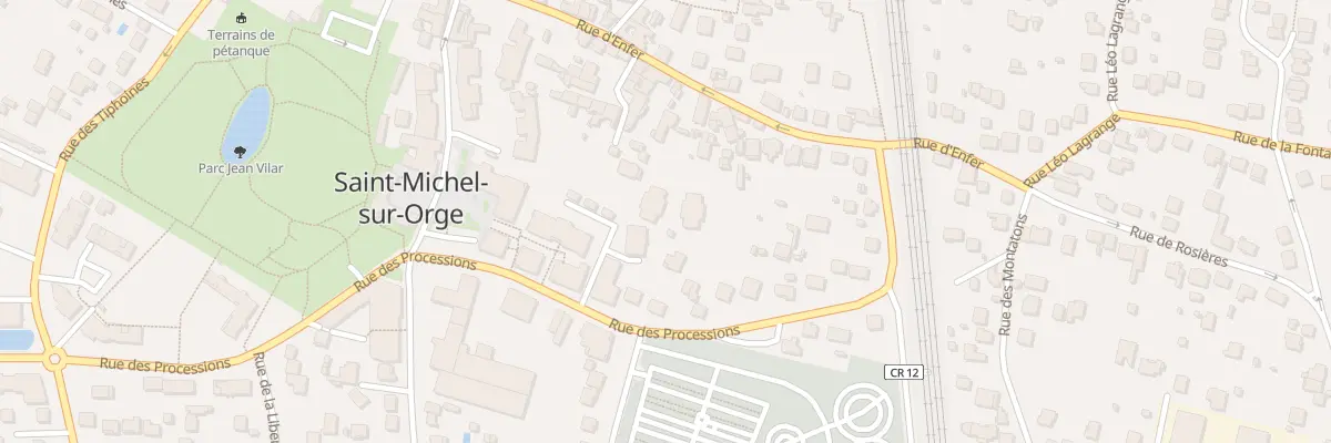 Plan du 21 Rue des Processions à Saint-Michel-sur-Orge